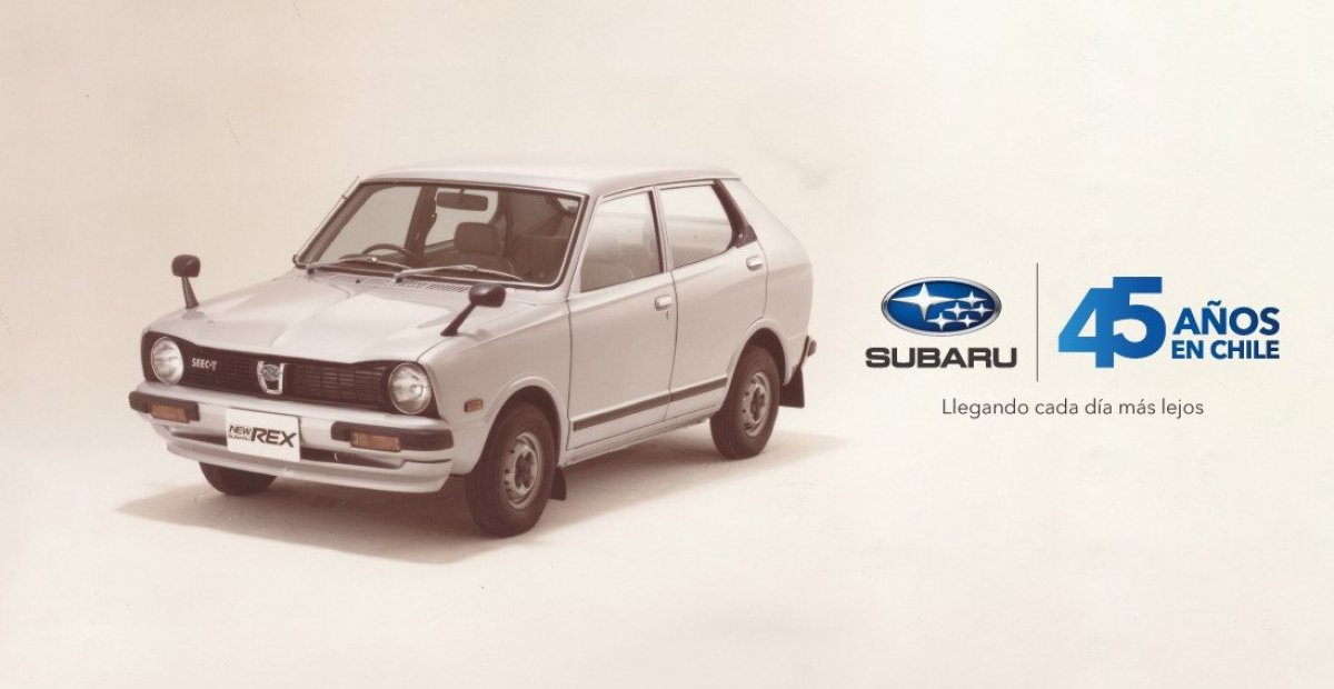 Subaru celebra 45 años en Chile