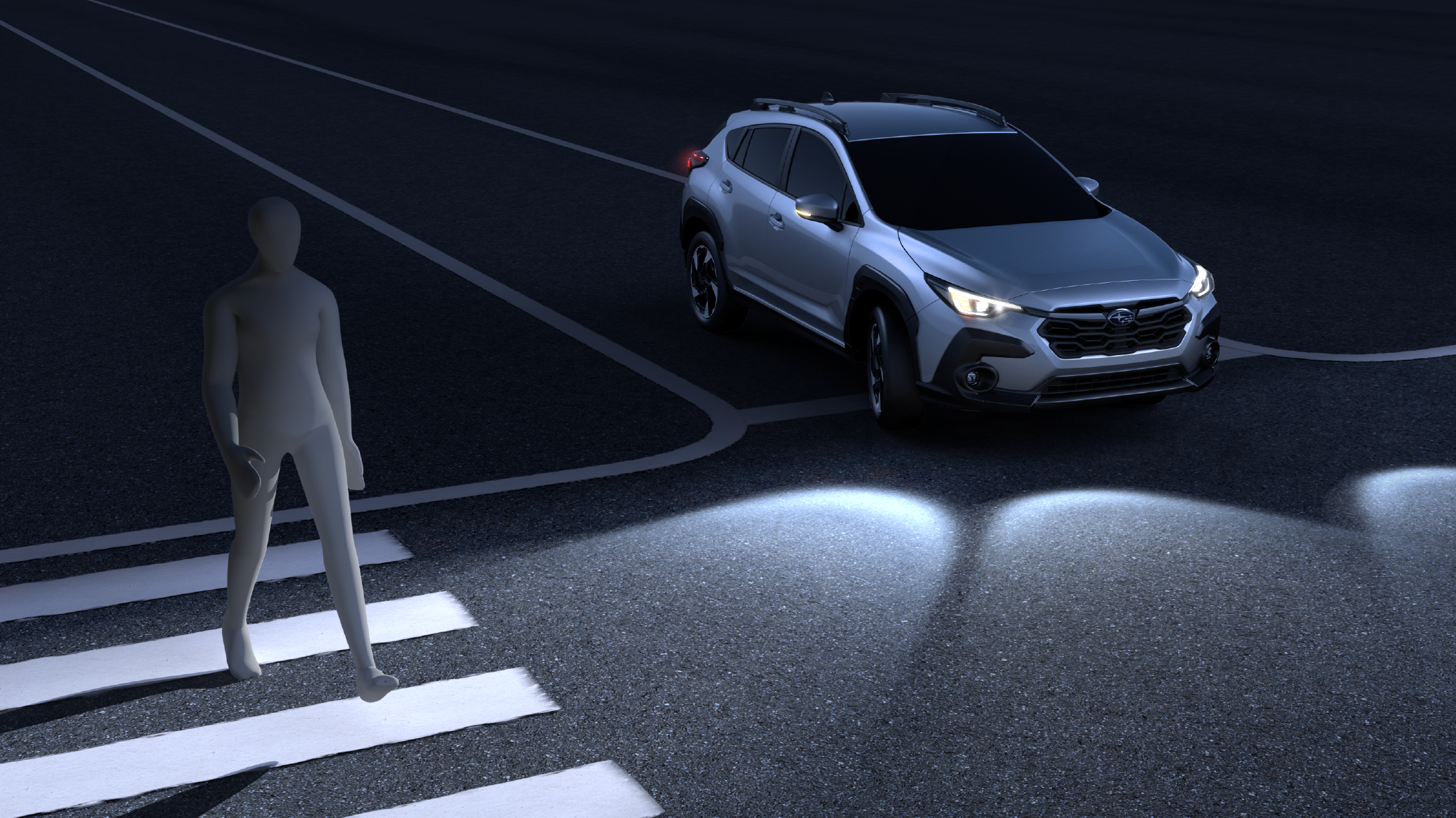 ilustración sistema de seguridad Subaru