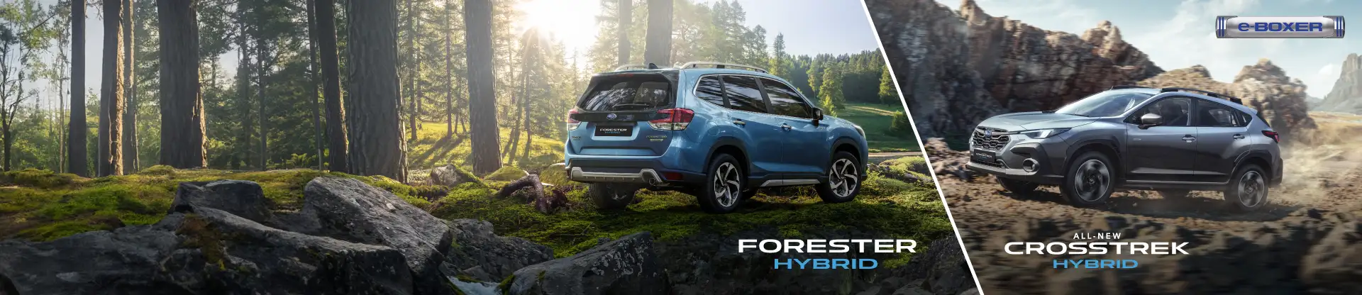 modelos Forester y Crosstrek híbridos 