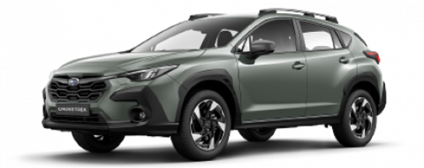 Subaru Crosstrek sobre fondo blanco