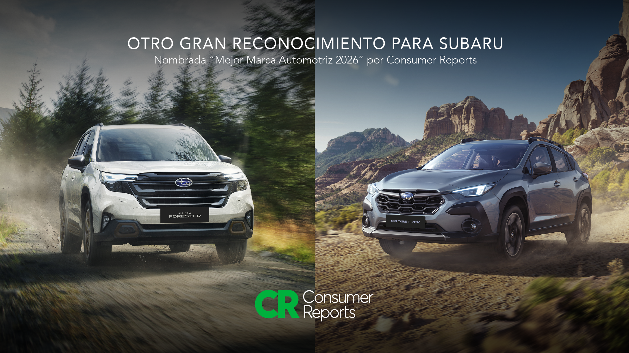 Subaru es nombrada “Mejor Marca Automotriz 2026” por Consumer Reports