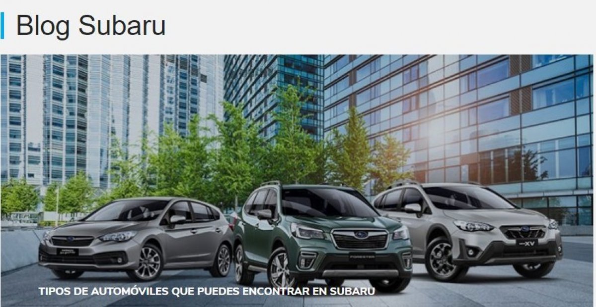 Blog Subaru, lo que quieres saber de nuestros automóviles