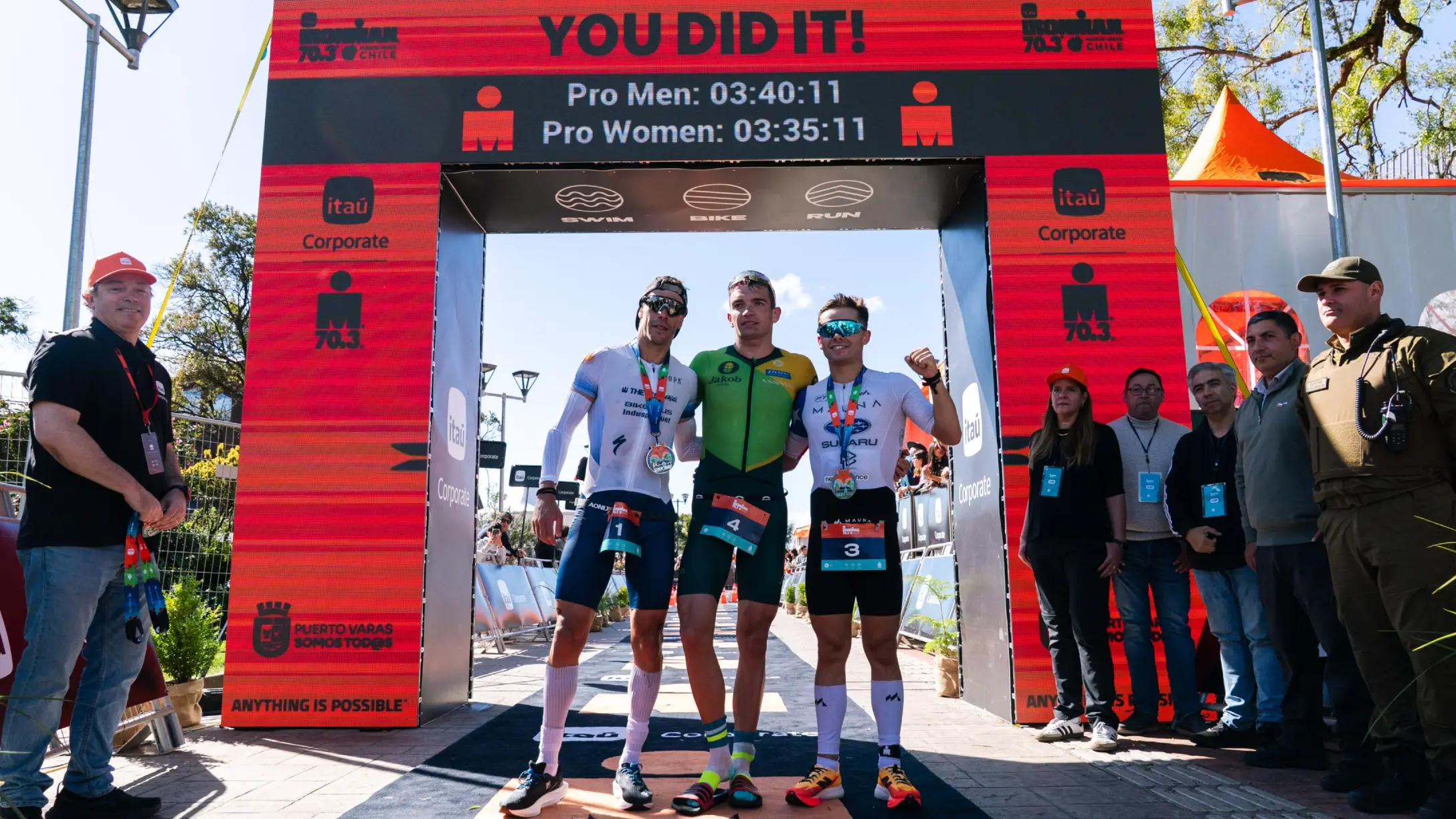 Subaru destaca podio de Martín Baeza en el Itaú IRONMAN 70.3 de Puerto Varas y anticipa próximos desafíos en el sur