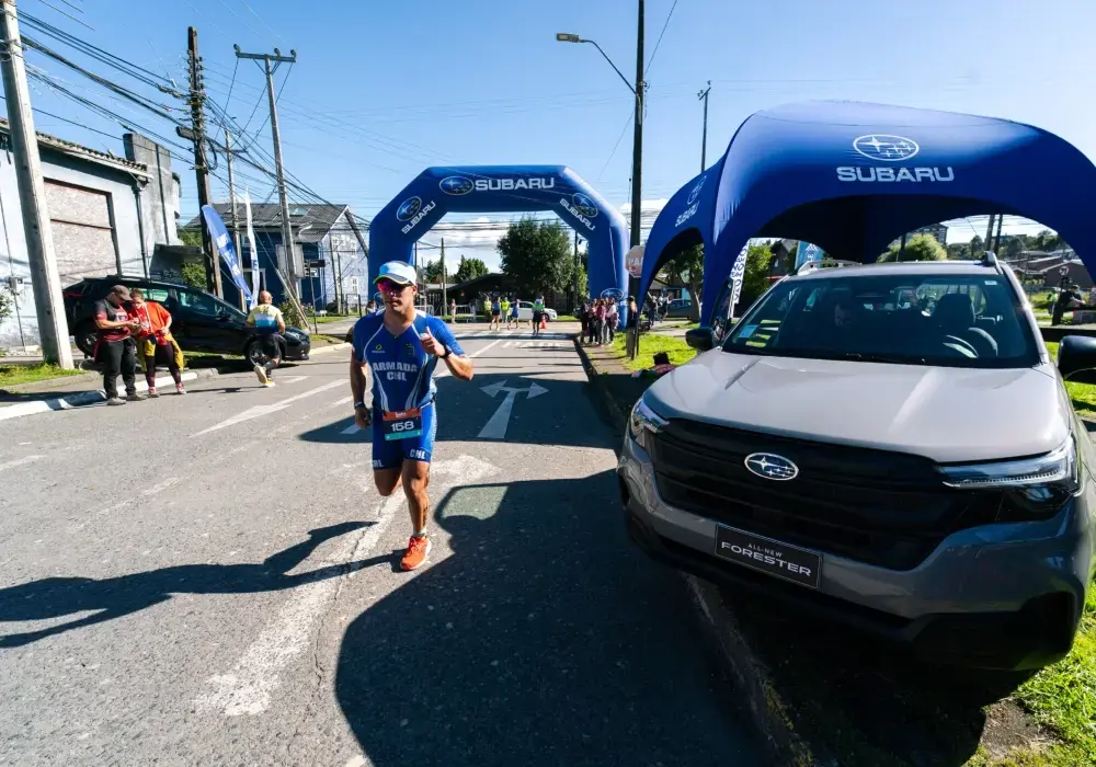 Subaru destaca podio de Martín Baeza en el Itaú IRONMAN 70.3