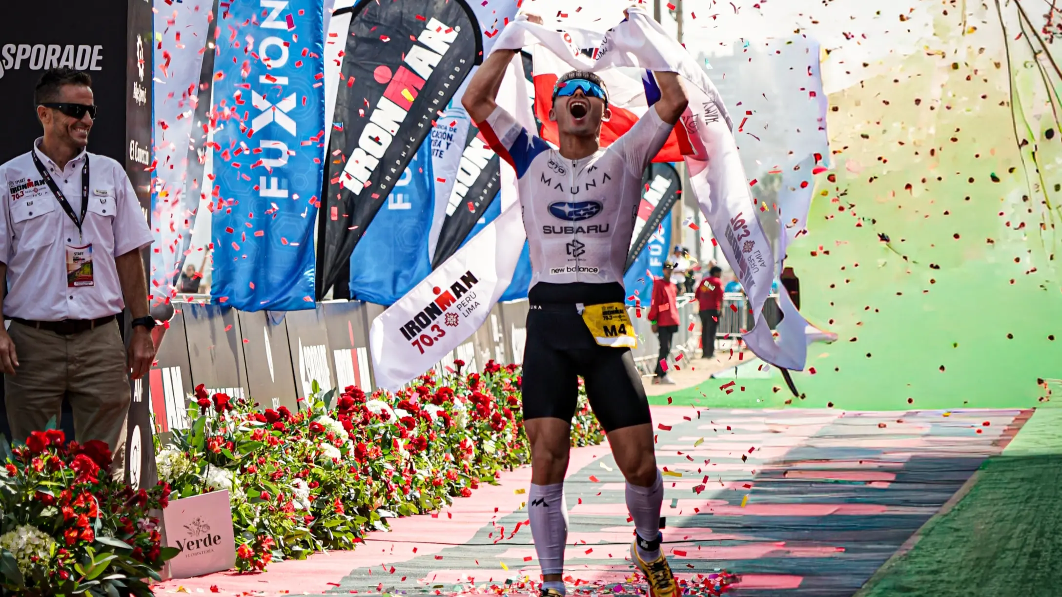 Martín Baeza gana el Ironman 70.3 de Lima y confirma su gran momento internacional