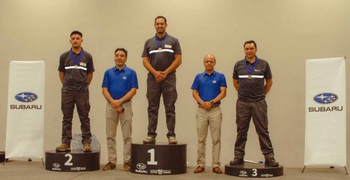 Subaru Chile organizó exitosa olimpiada de técnicos de servicio