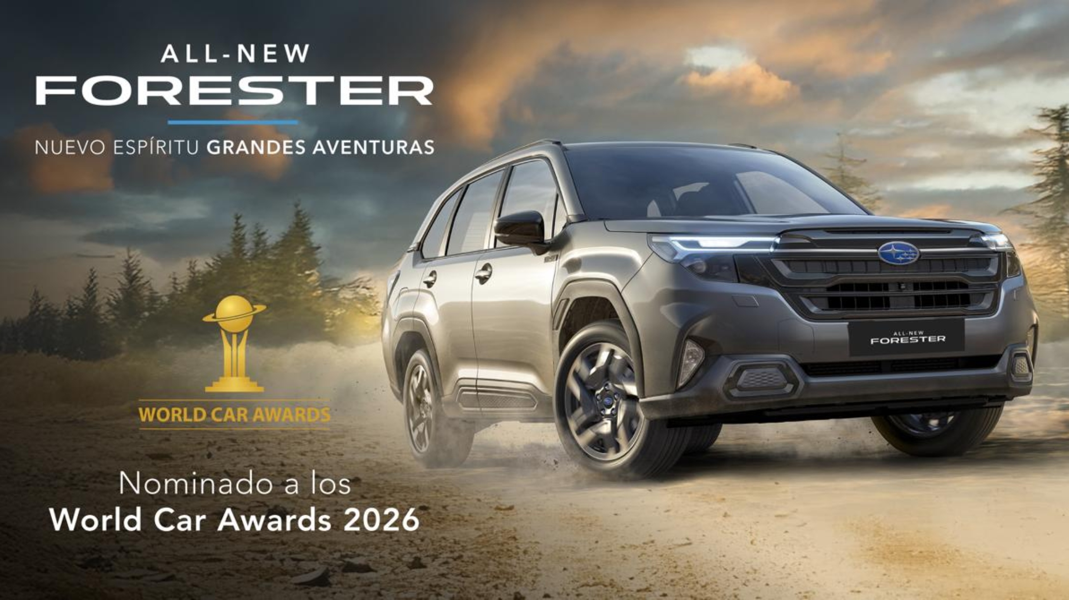 Subaru All New Forester 2026 es nominado a los World Car Awards 2026 