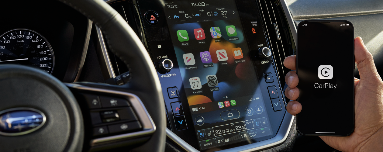 Sistema de Infotainment del Subaru Evoltis