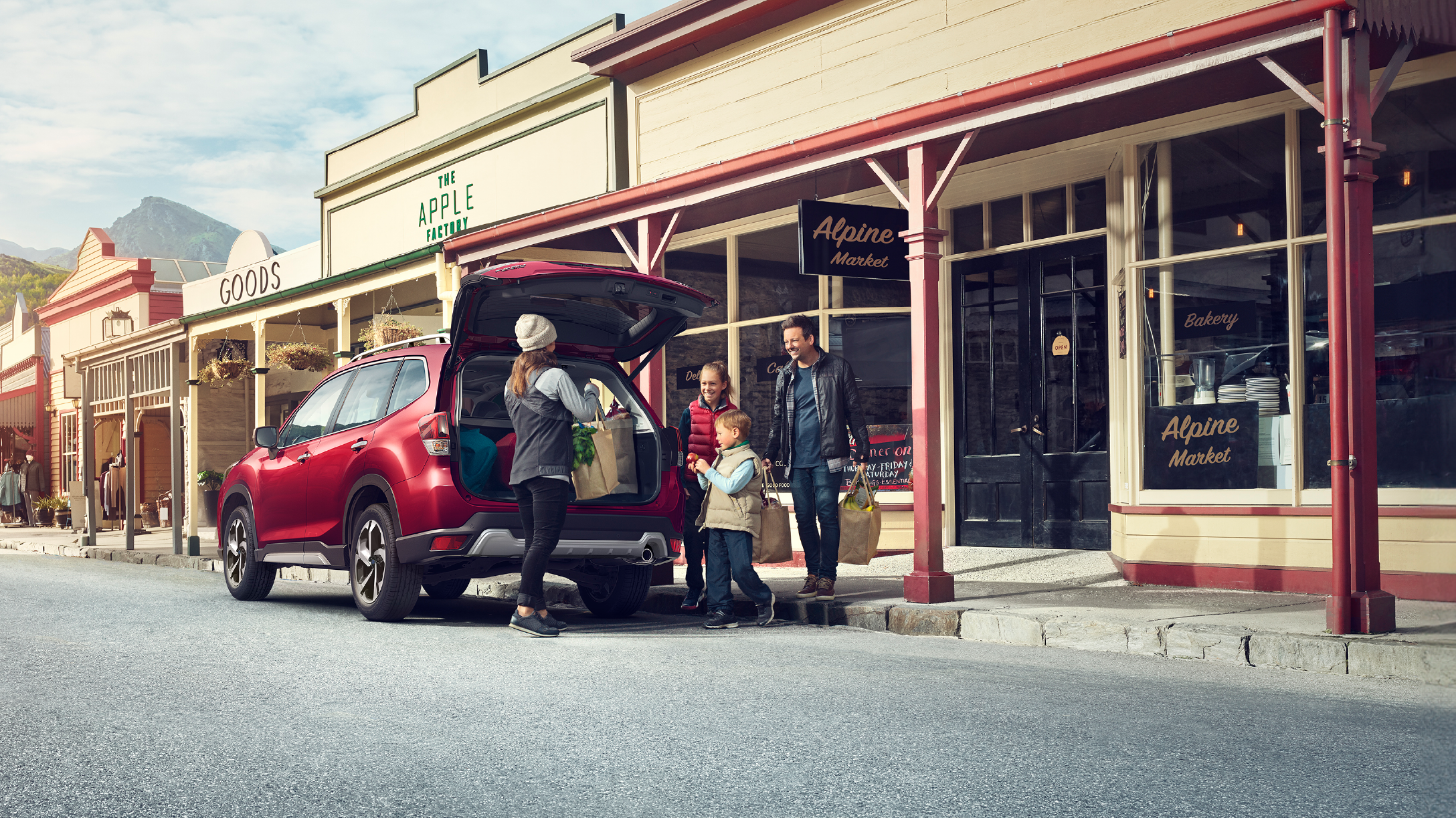 viajar en auto en familia